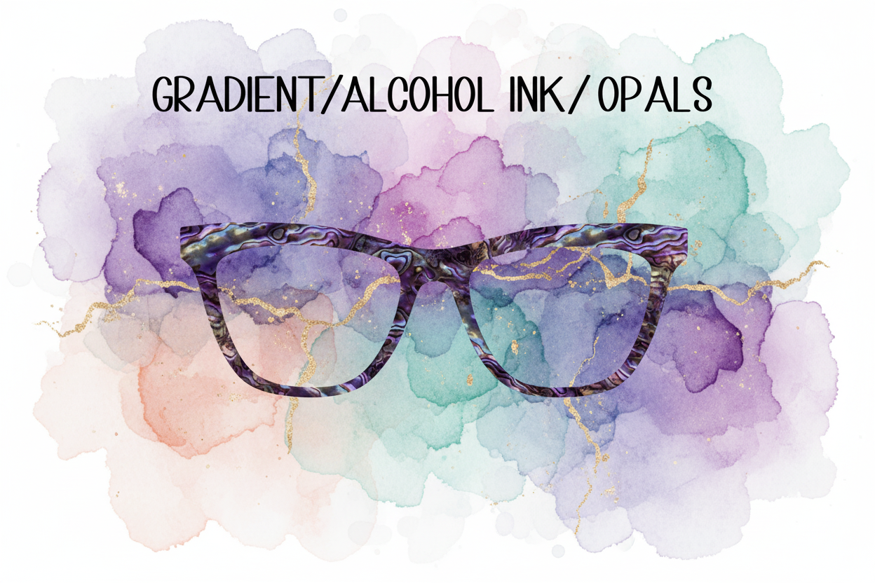 Gradients/Alcohol Ink/ Opals