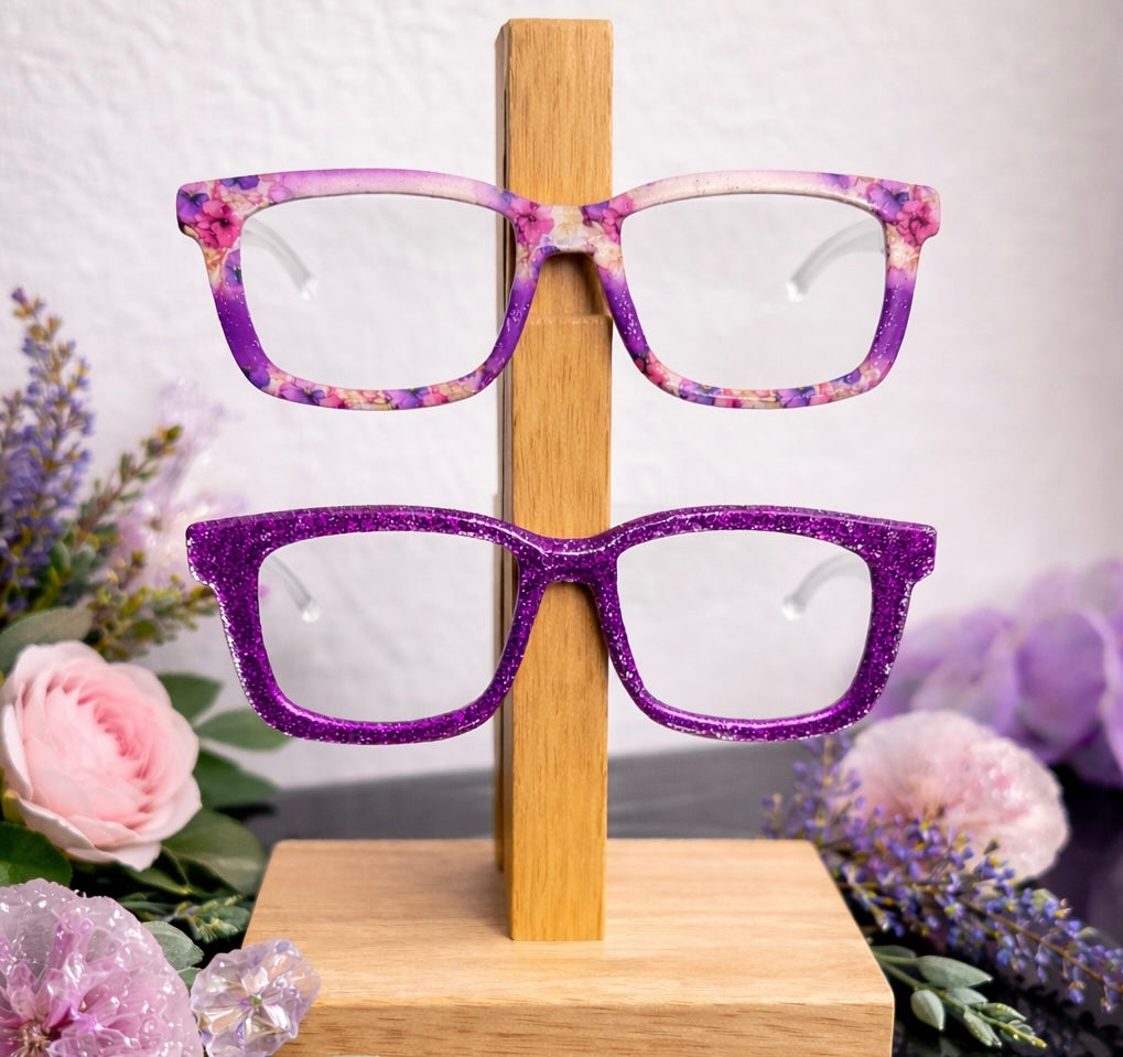 ENCHANTED BLOOMS Eyewear Toppers, comes with N52 magnets attached