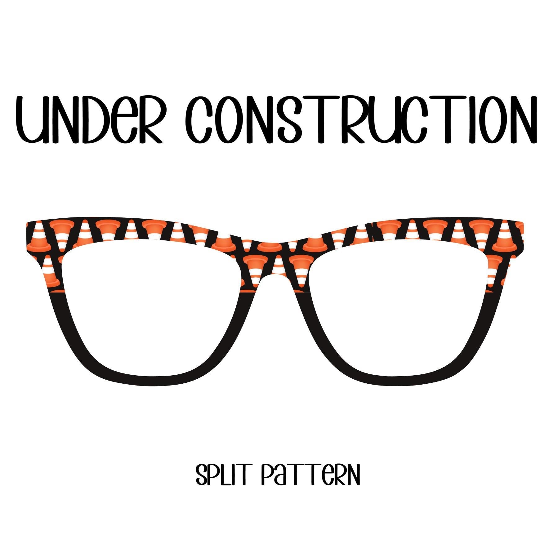 UNDER CONSTRUCTION Eyewear Toppers, comes with N52 magnets