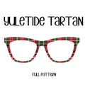 YULETIDE TARTAN Eyewear Toppers, comes with N52 magnets