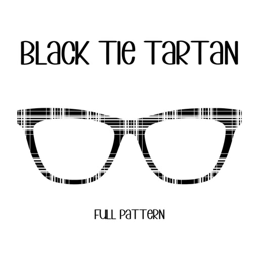 BLACK TIE TARTAN Eyewear Toppers, comes with N52 magnets