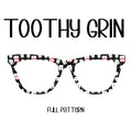 TOOTHY GRIN Eyewear Toppers, comes with N52 magnets