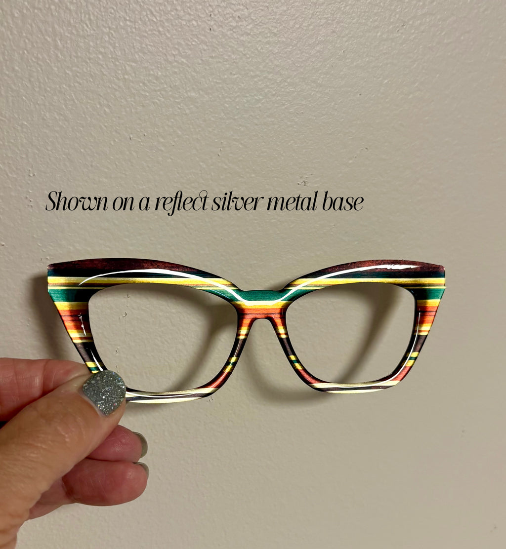 AUTUMN STRIPES Eyewear Toppers, comes with N52 magnets