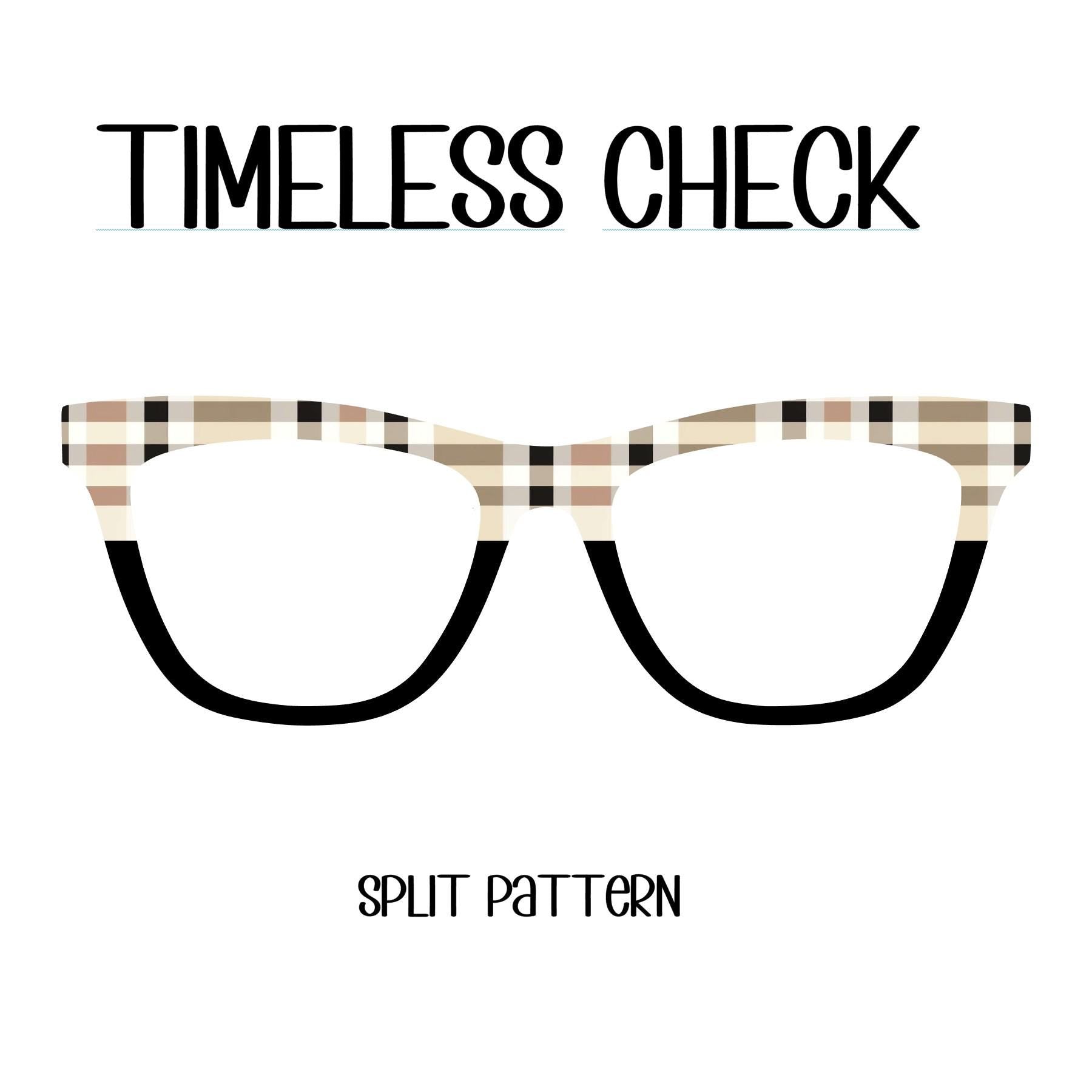 TIMELESS CHECK Eyewear Toppers, comes with N52 magnets