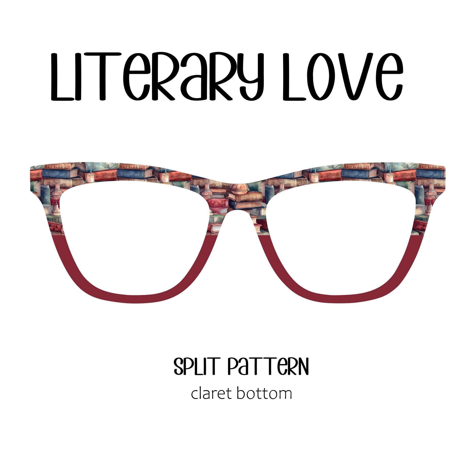 LITERARY LOVE Eyewear Toppers, comes with N52 magnets
