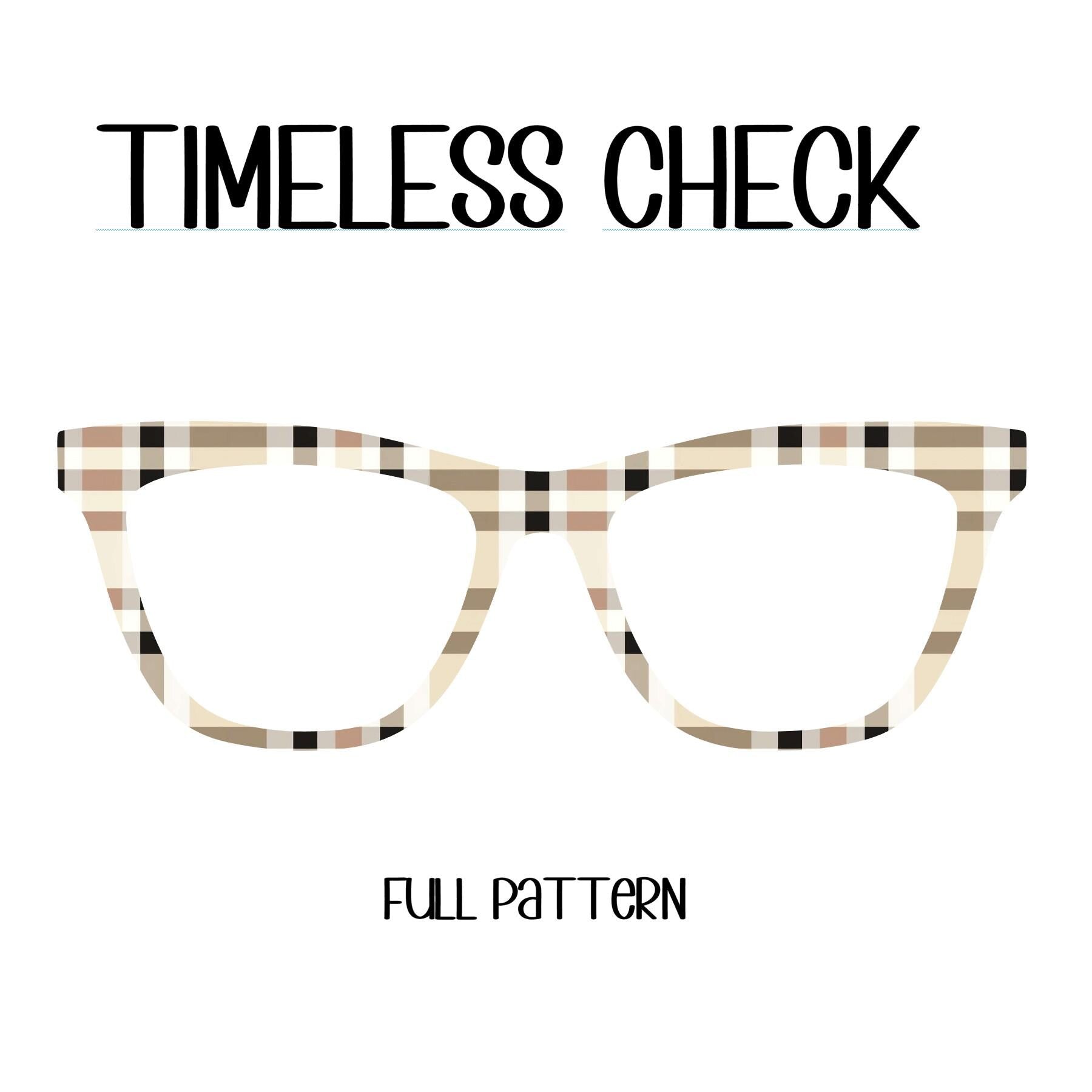 TIMELESS CHECK Eyewear Toppers, comes with N52 magnets