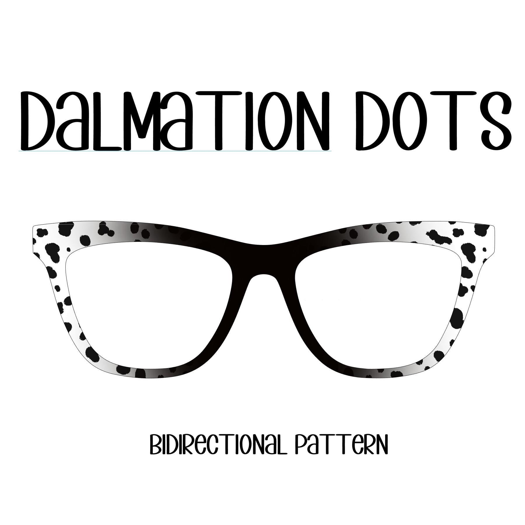 DALMATION DOTS Eyewear Toppers, comes with N52 magnets