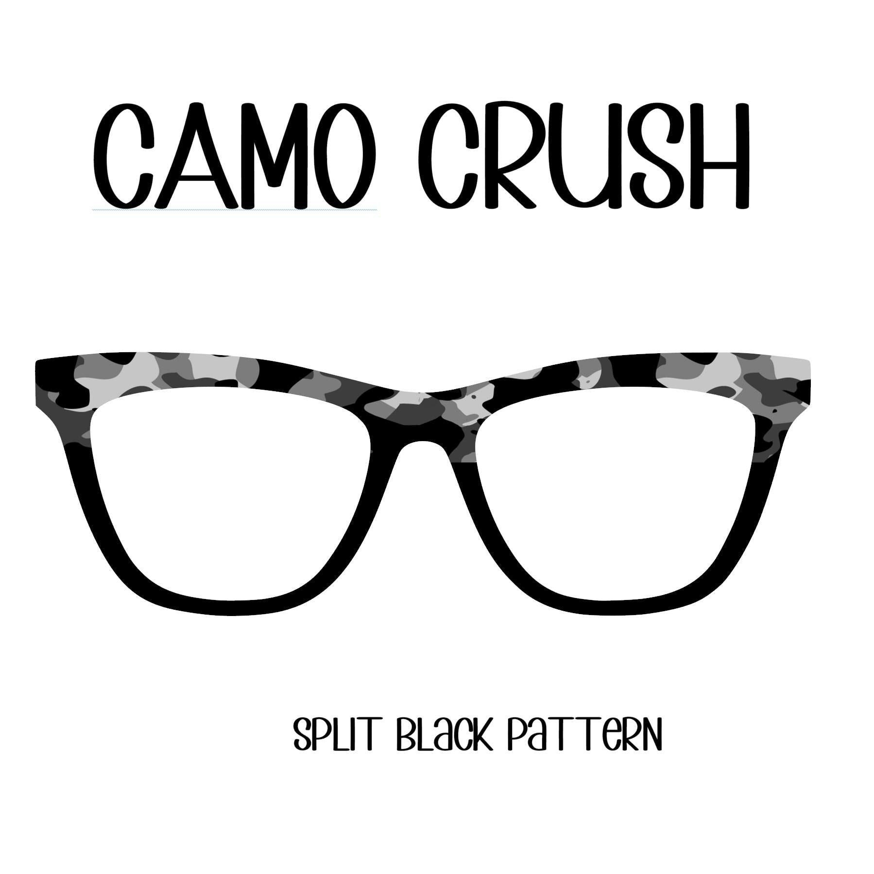 CAMO CRUSH Eyewear Toppers, comes with N52 magnets