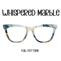WHISPERED MARBLE Eyewear Toppers, comes with N52 magnets