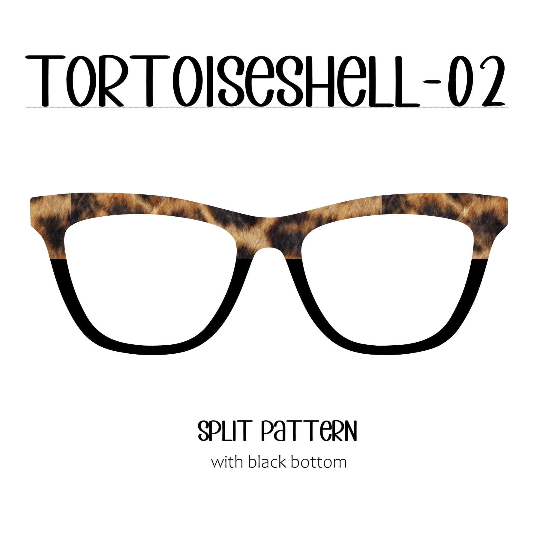 TORTOISESHELL-02 Eyewear Toppers, comes with N52 magnets