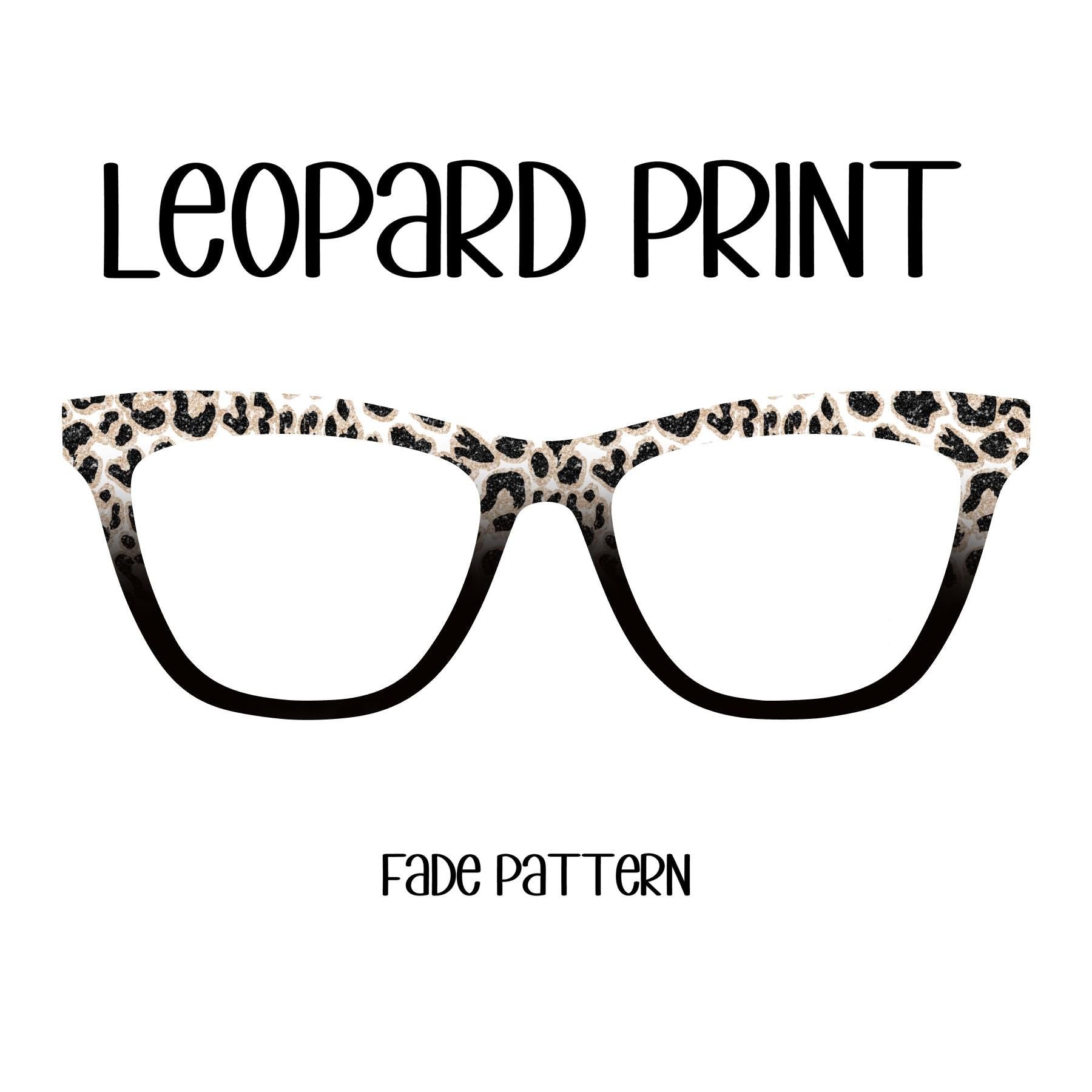LEOPARD PRINT Eyewear Toppers, comes with N52 magnets