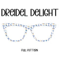 DREIDEL DELIGHT Eyewear Toppers, comes with N52 magnets