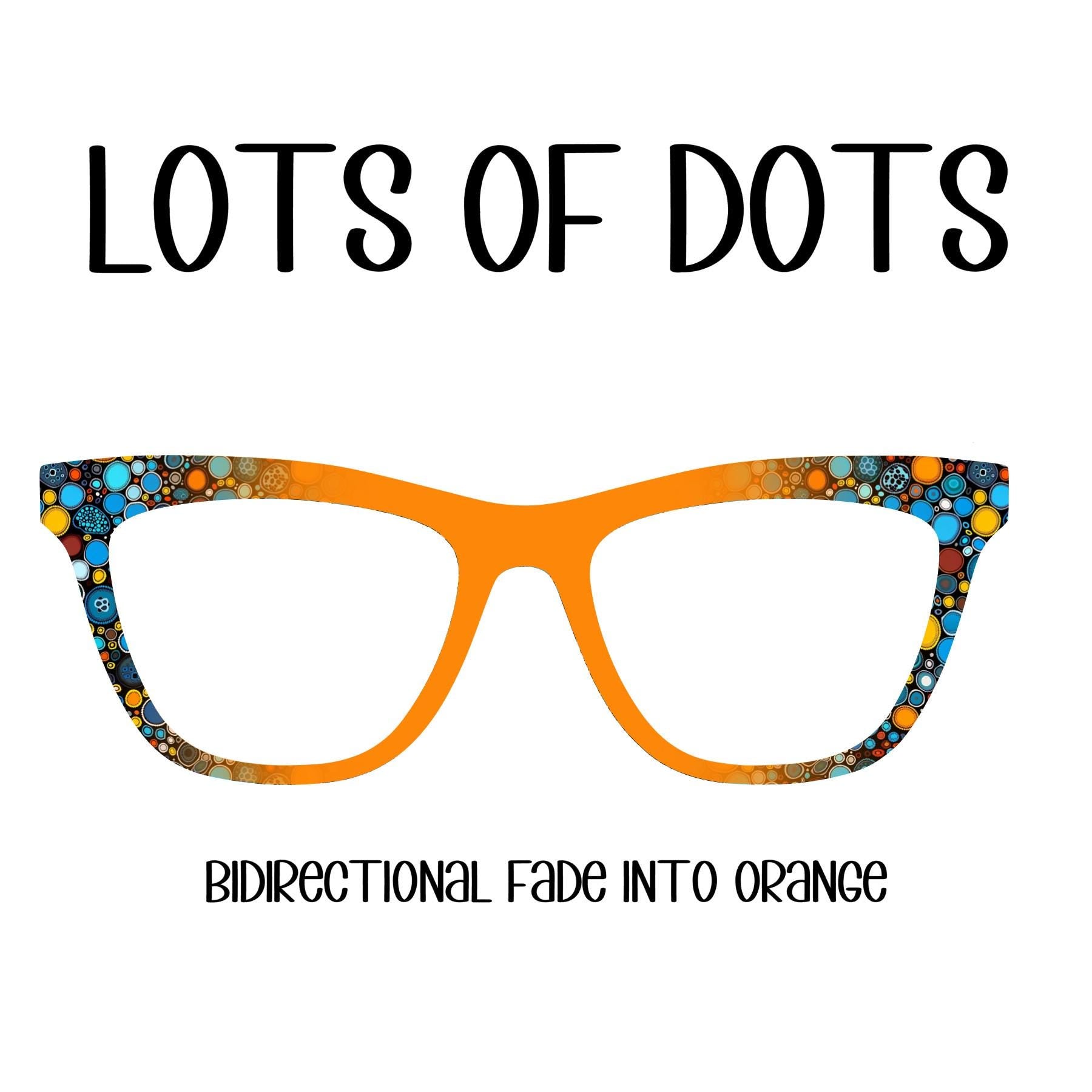 LOTS OF DOTS Eyewear Toppers, comes with N52 magnets