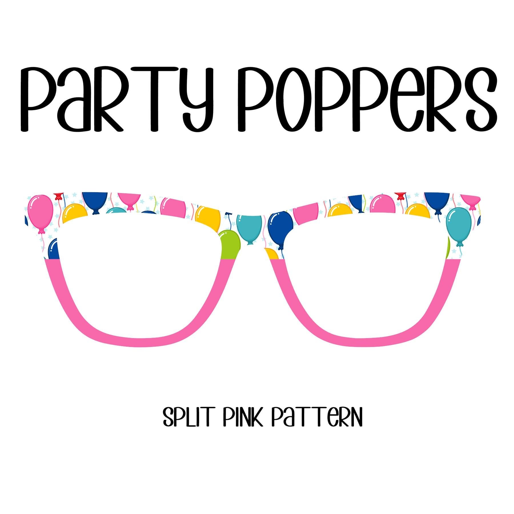 PARTY POPPERS Eyewear Toppers, comes with N52 magnets