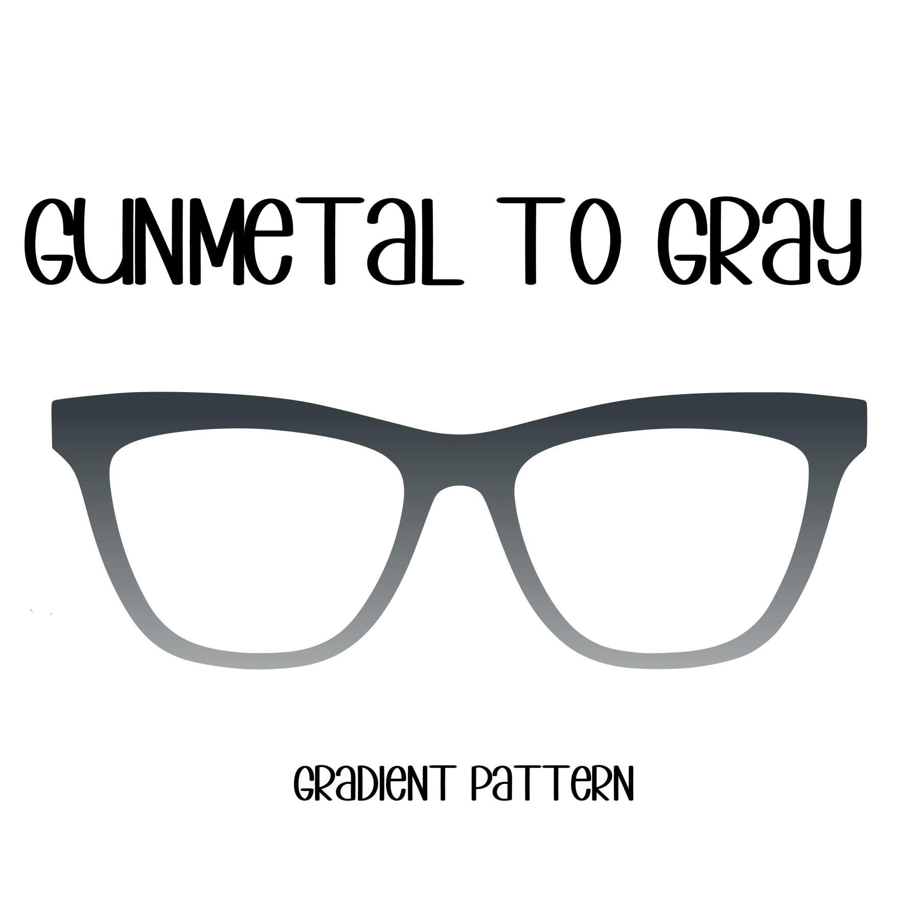 GUNMETAL TO GRAY Eyewear Toppers, comes with N52 magnets