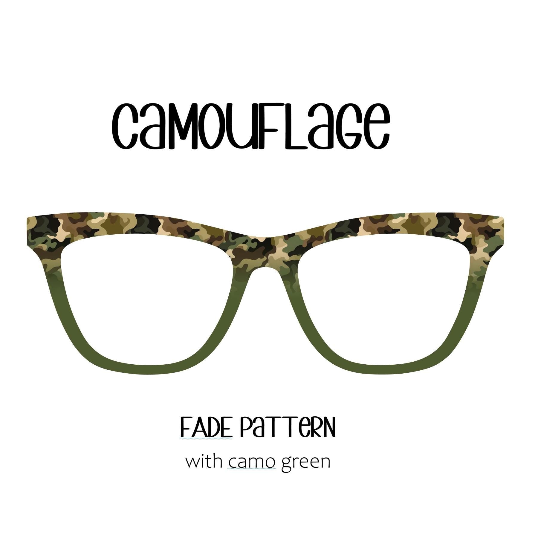 CAMOUFLAGE Eyewear Toppers, comes with N52 magnets