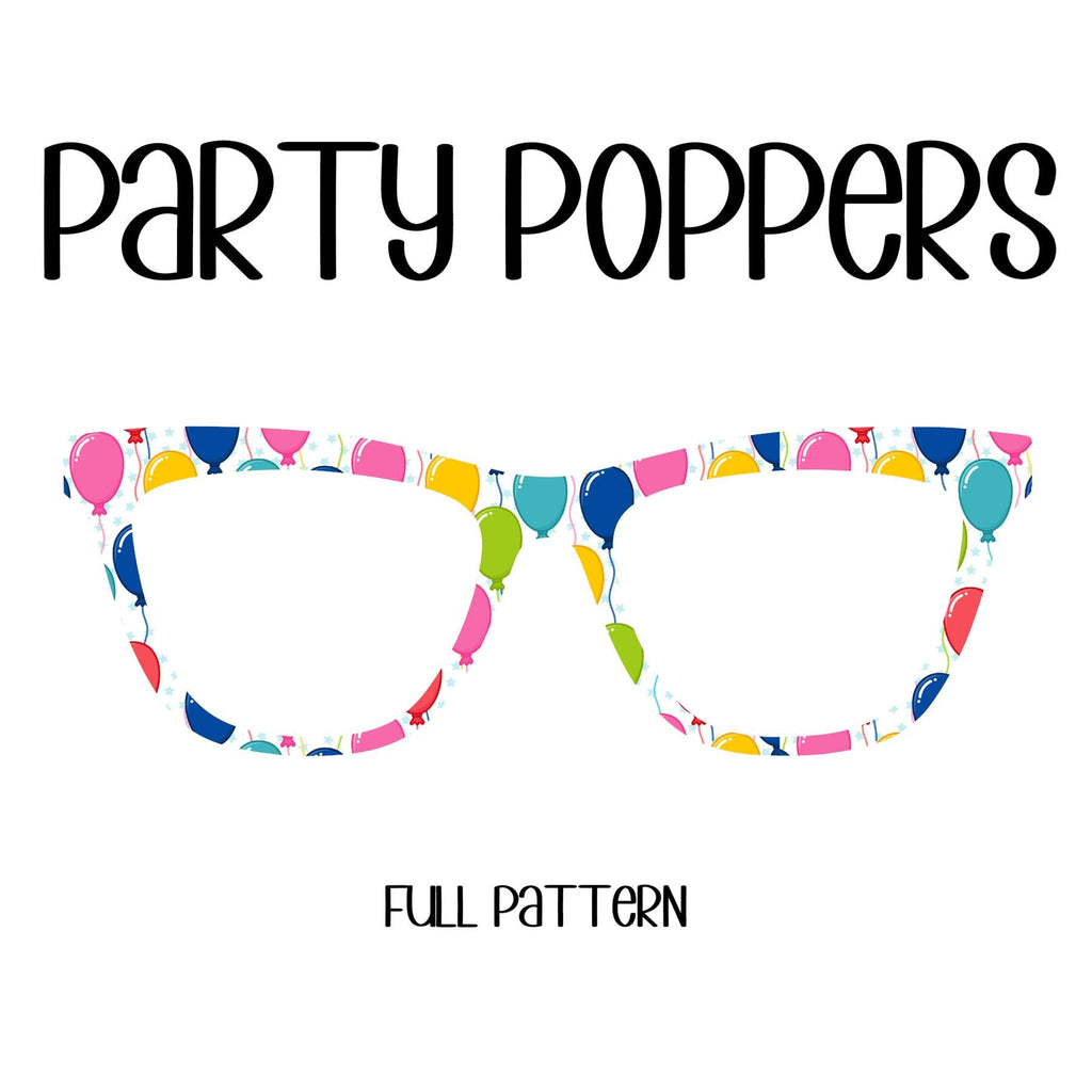 PARTY POPPERS Eyewear Toppers, comes with N52 magnets