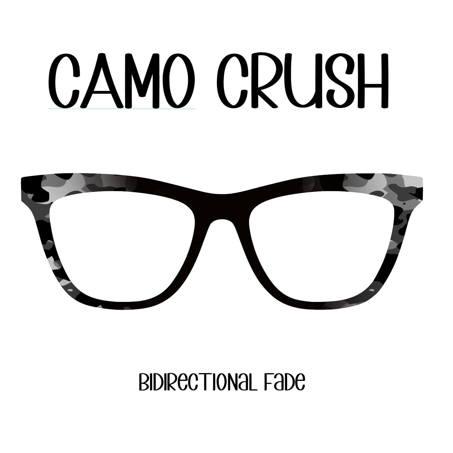 CAMO CRUSH Eyewear Toppers, comes with N52 magnets