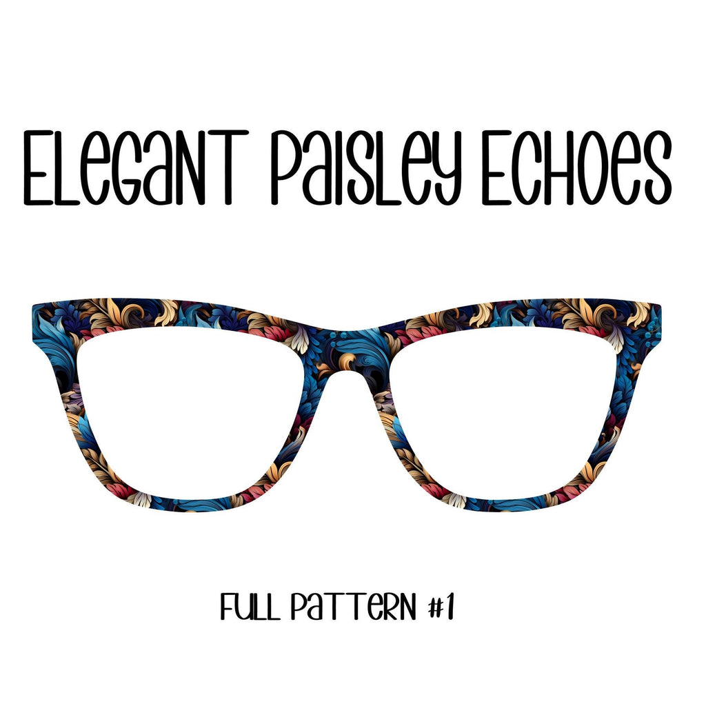 ELEGANT PAISLEY ECHOES-Your choice! Eyewear Toppers, comes with N52 magnets