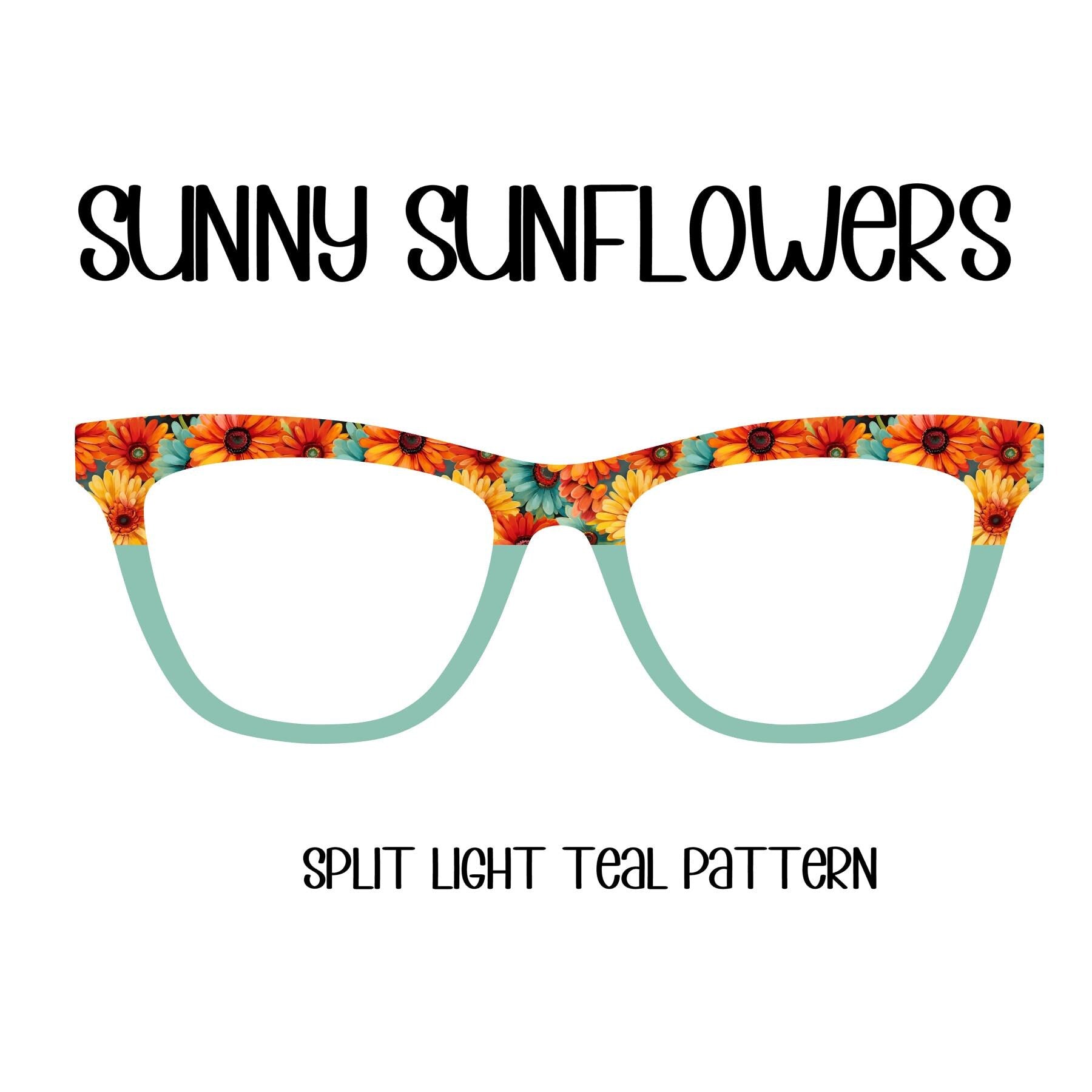 SUNNY SUNFLOWERS Eyewear Toppers, comes with N52 magnets
