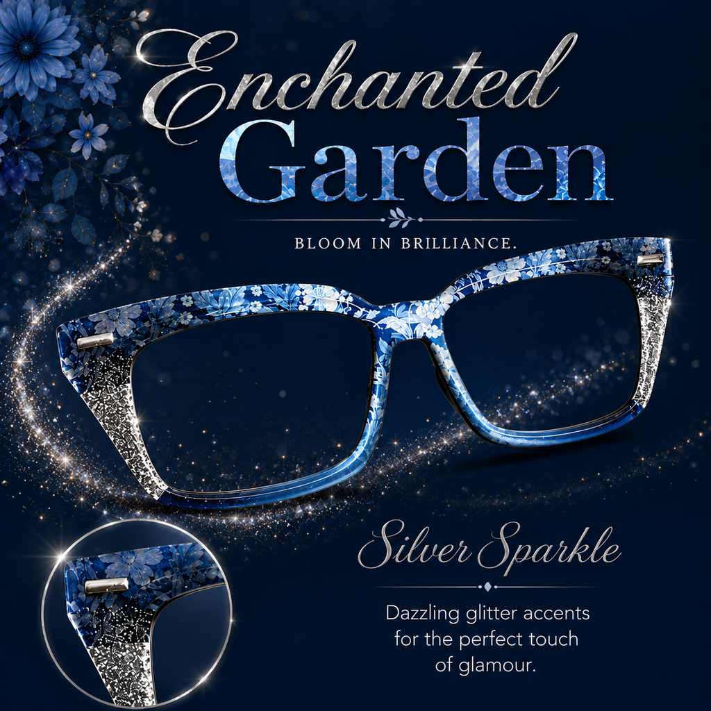ENCHANTED GARDEN Eyewear Toppers, comes with N52 magnets attached