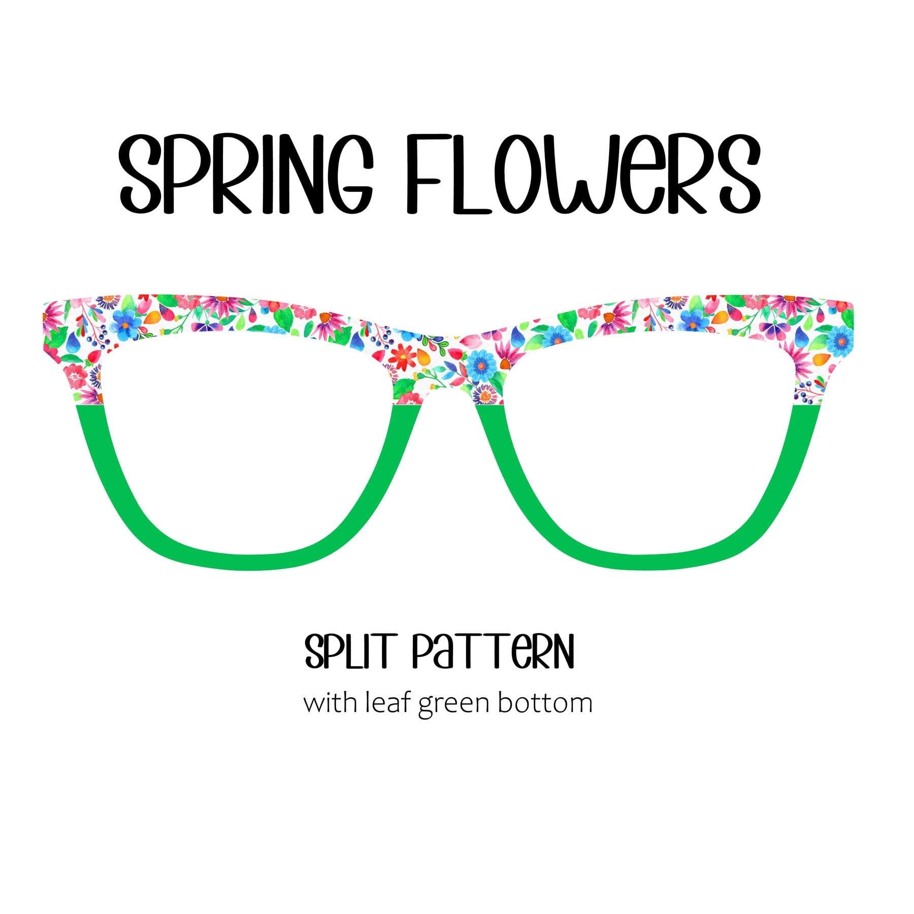 SPRING FLOWERS Eyewear Toppers, comes with n52 magnets
