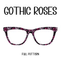 GOTHIC ROSES Eyewear Toppers, comes with N52 magnets