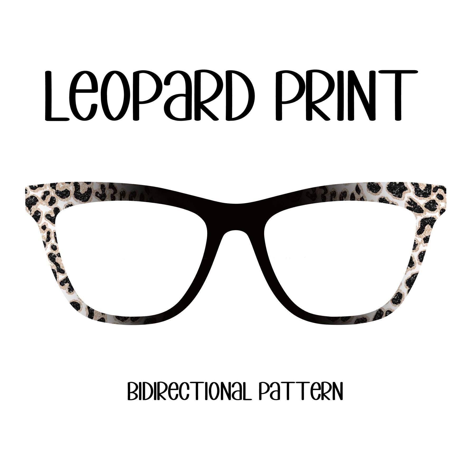 LEOPARD PRINT Eyewear Toppers, comes with N52 magnets