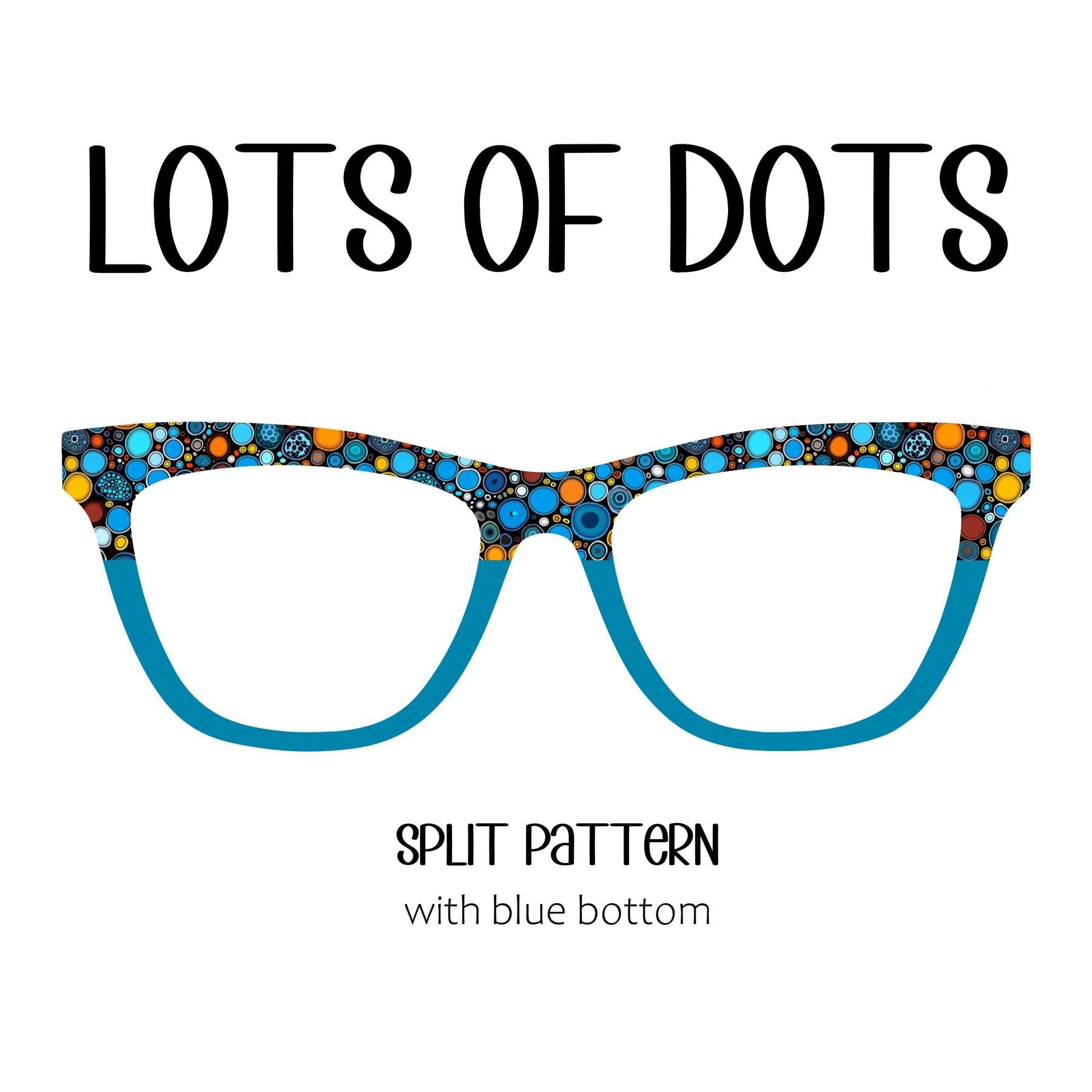 LOTS OF DOTS Eyewear Toppers, comes with N52 magnets