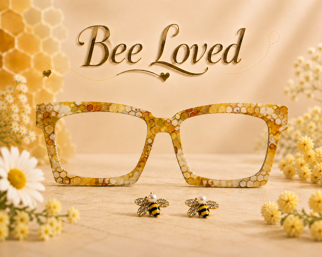 BEE LOVED Eyewear Toppers, comes with N52 magnets