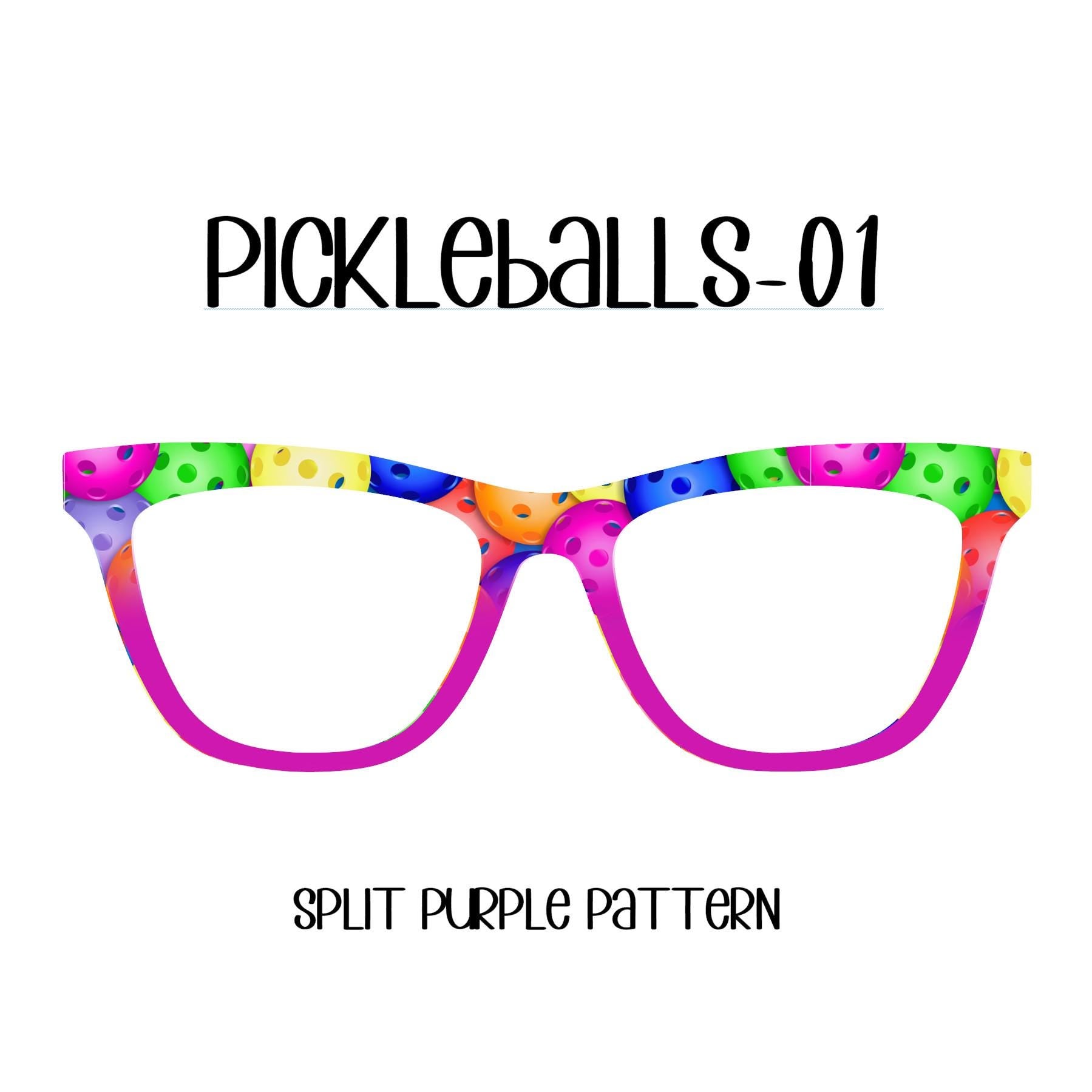 PICKLEBALLS_01 Eyewear Toppers, comes with N52 magnets