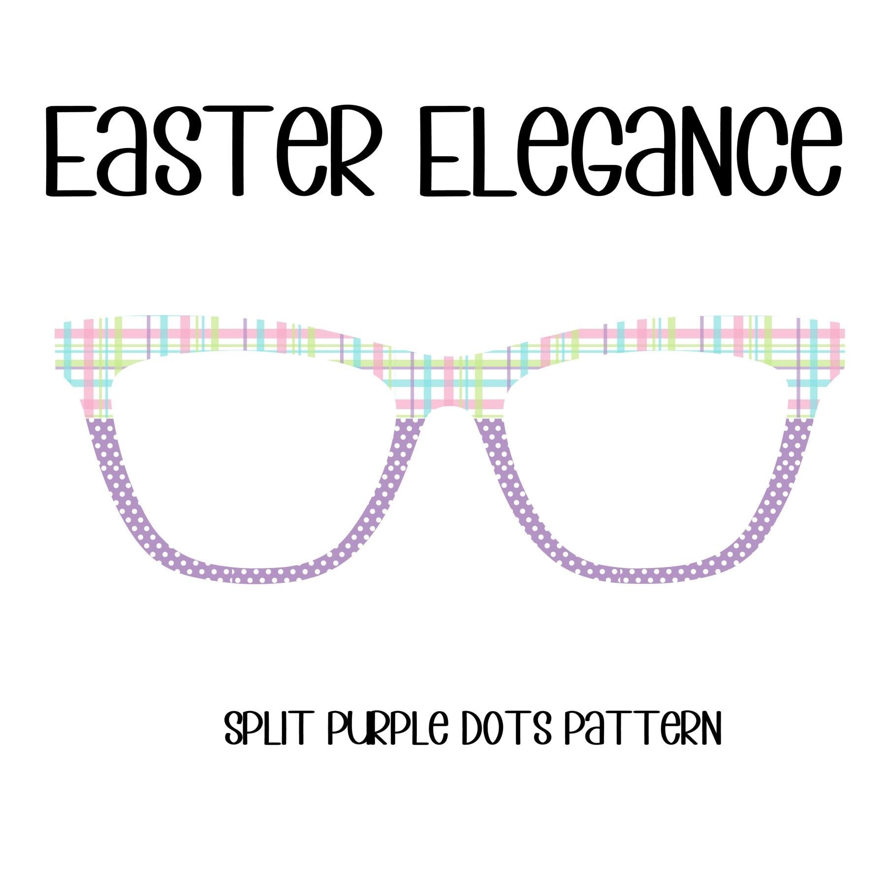 EASTER ELEGANCE Eyewear Toppers, comes with N52 magnets