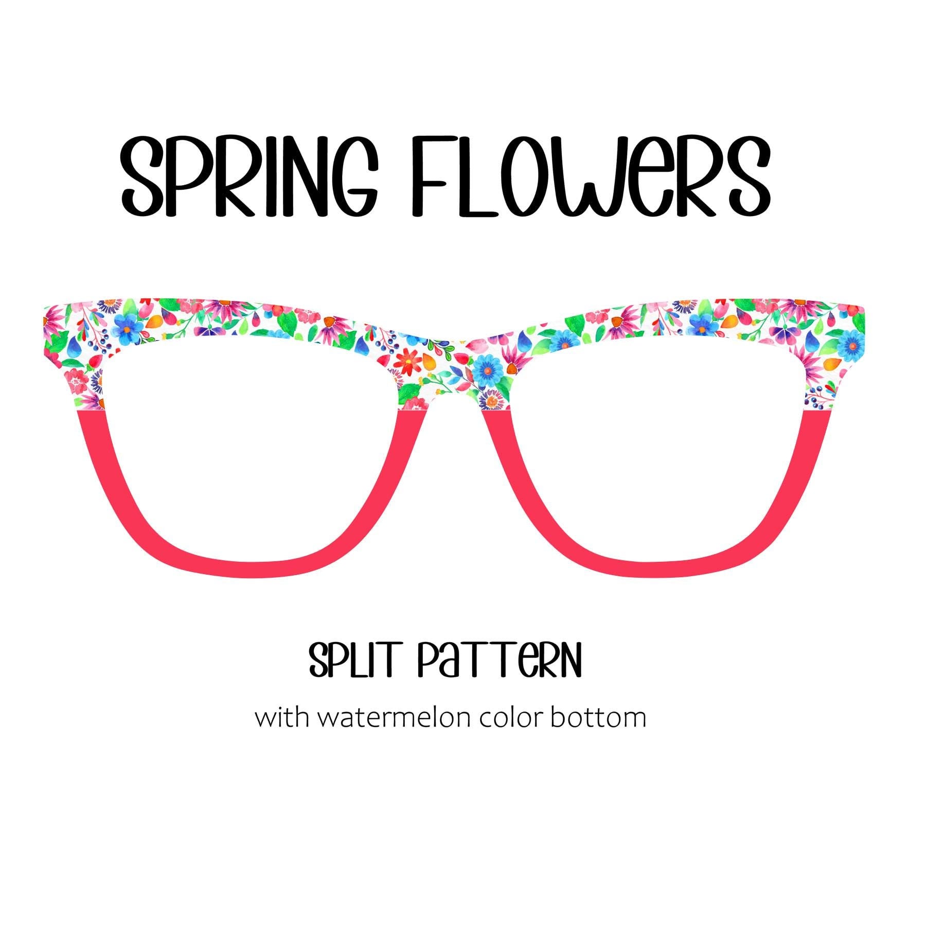 SPRING FLOWERS Eyewear Toppers, comes with n52 magnets
