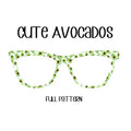 CUTE AVOCADOS Eyewear Toppers, comes with N52 magnets