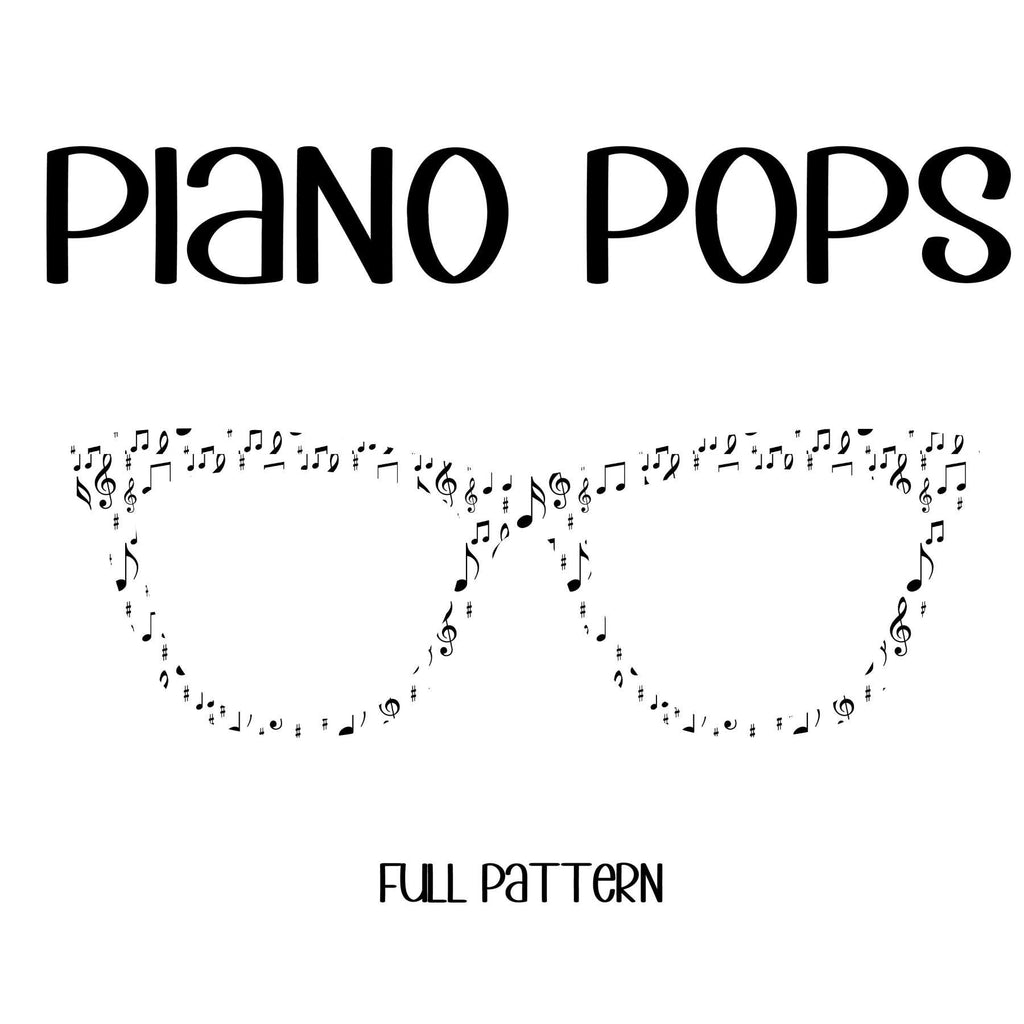PIANO POPS Eyewear Toppers, comes with N52 magnet