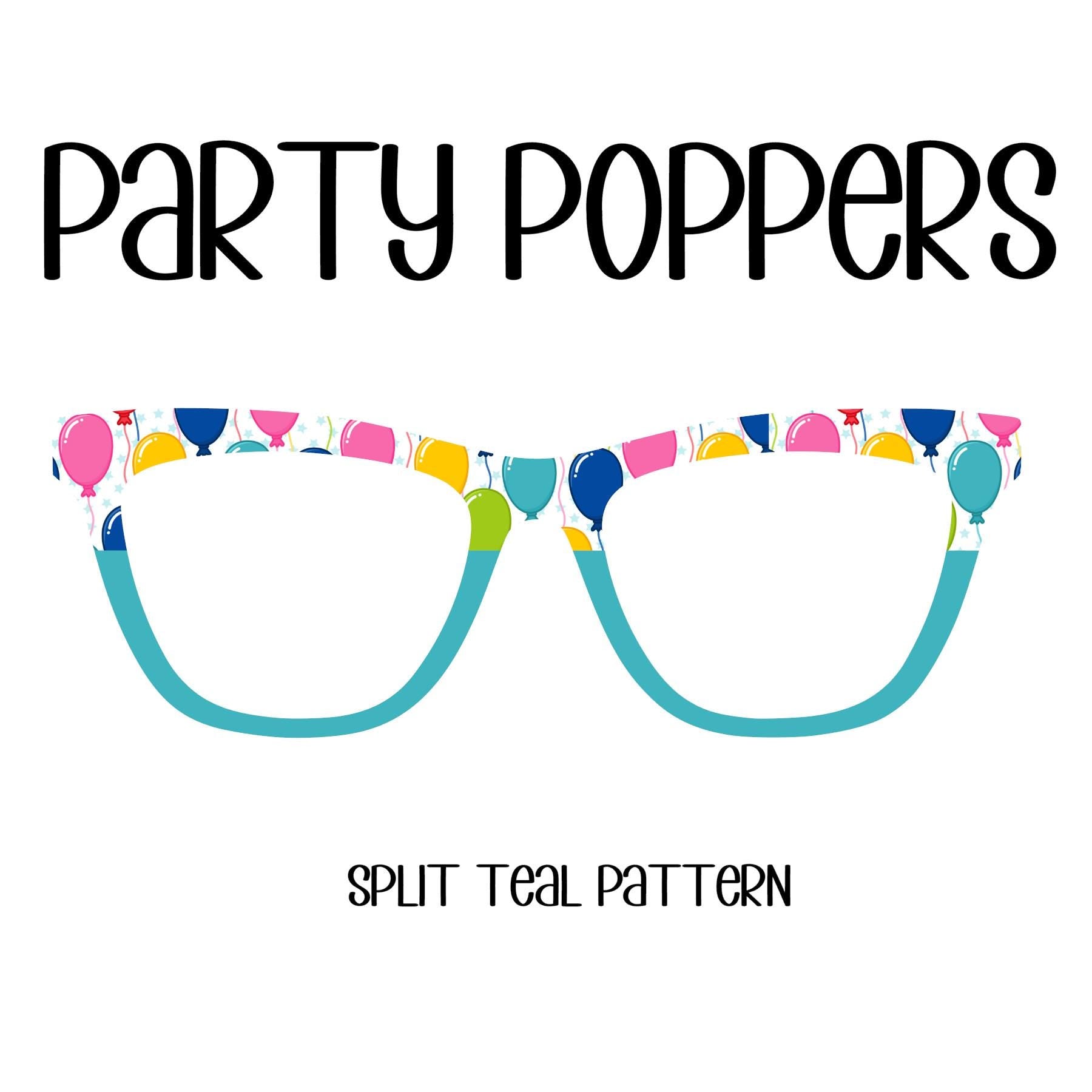 PARTY POPPERS Eyewear Toppers, comes with N52 magnets