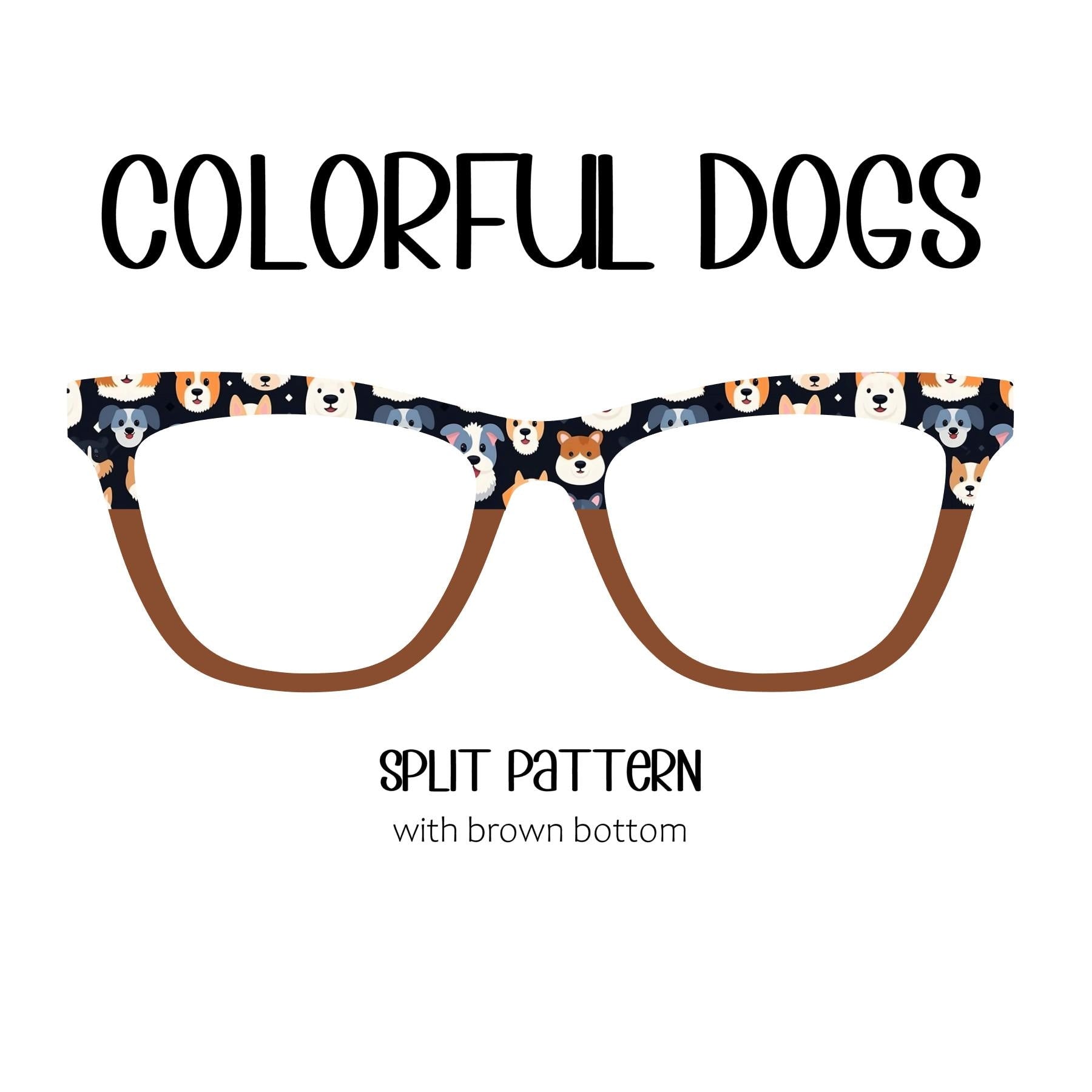 COLORFUL DOGS Eyewear Toppers, comes with N52 magnets