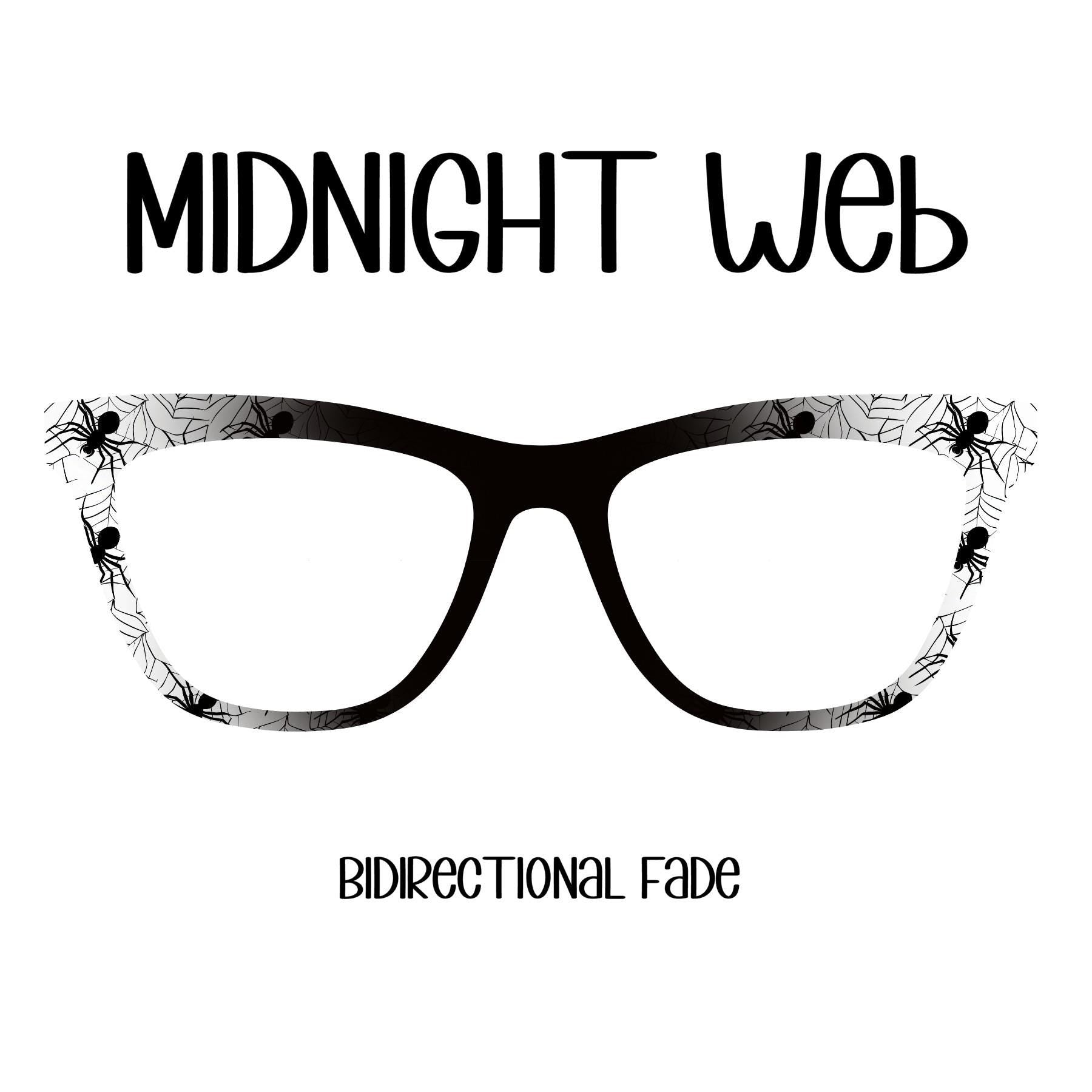 MIDNIGHT WEB Eyewear Toppers, comes with N52 magnets