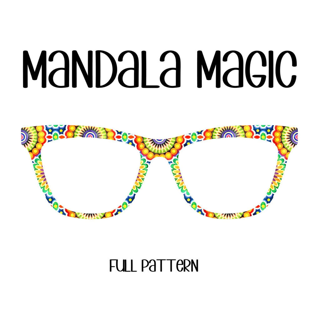 MANDALA MAGIC Swirls Eyewear Toppers, comes with n52 magnetss