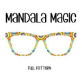 MANDALA MAGIC Swirls Eyewear Toppers, comes with n52 magnetss