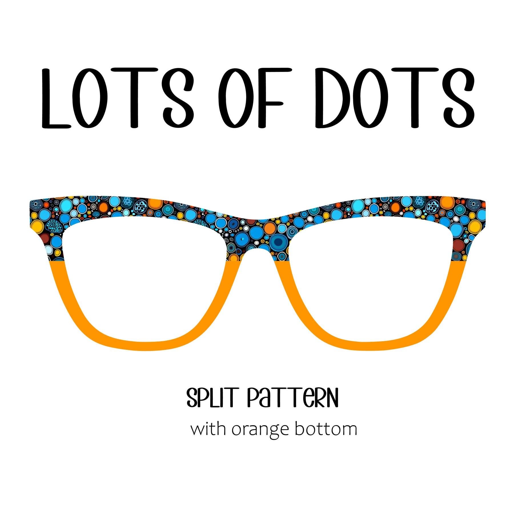 LOTS OF DOTS Eyewear Toppers, comes with N52 magnets