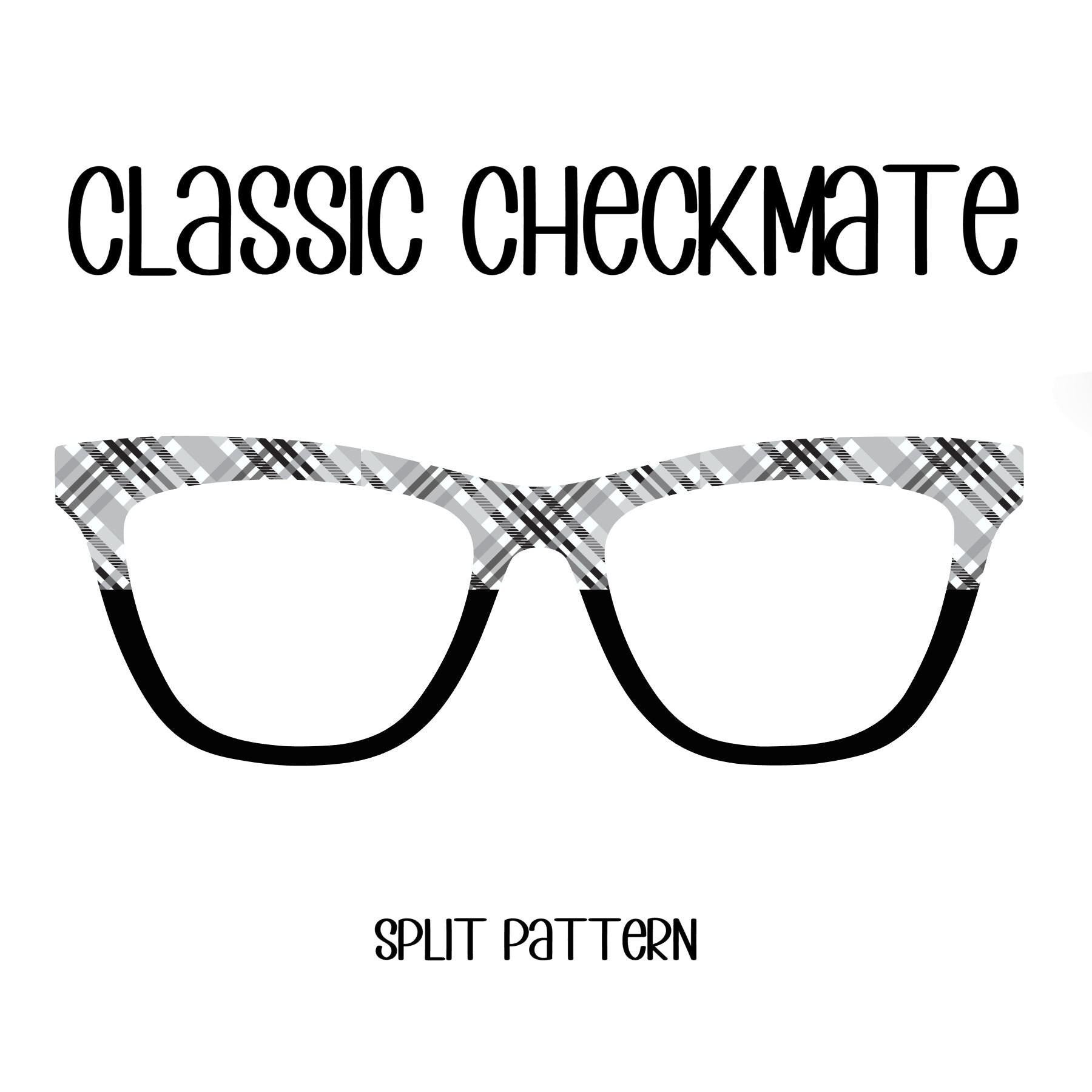 CLASSIC CHECKMATE Eyewear Toppers, comes with N52 magnets