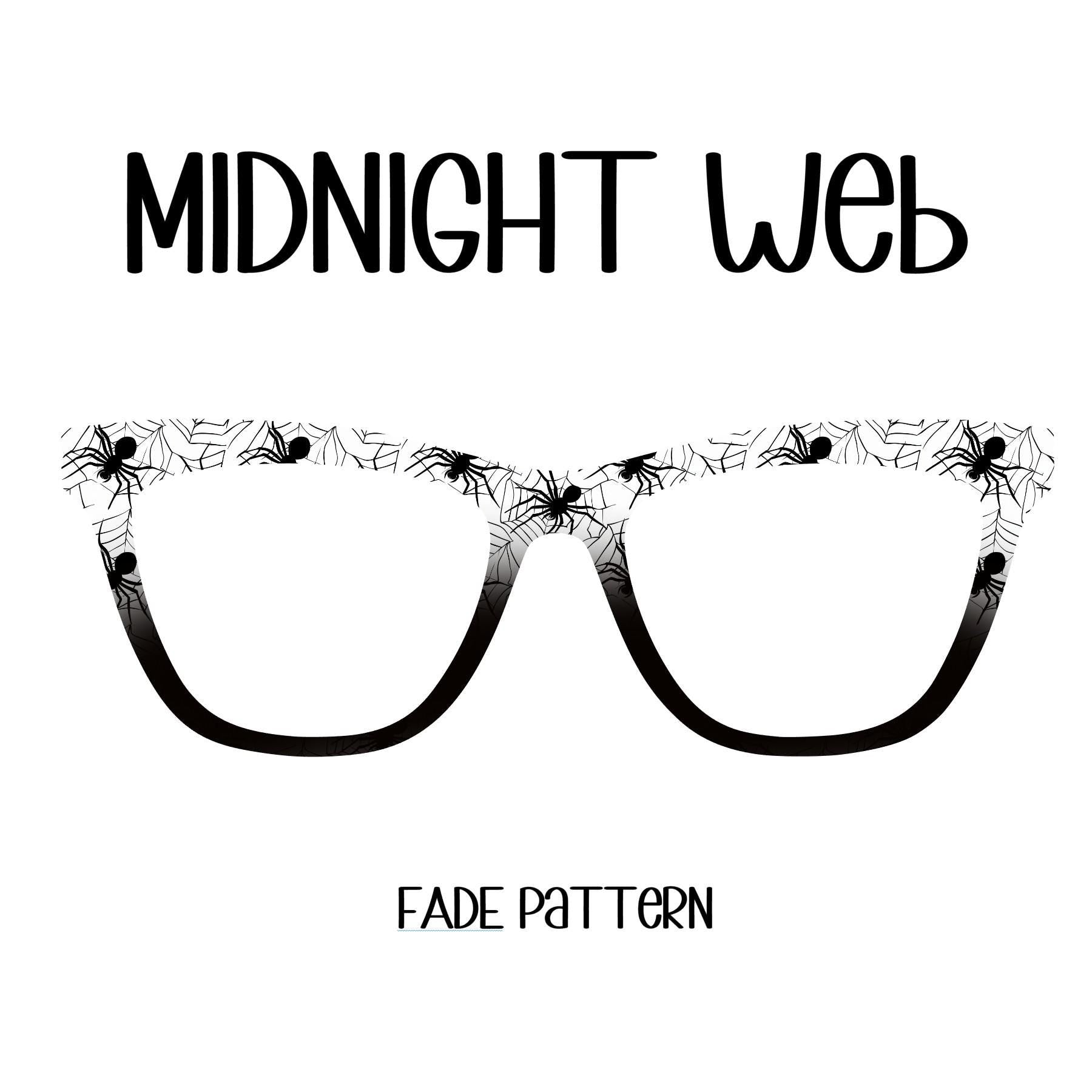 MIDNIGHT WEB Eyewear Toppers, comes with N52 magnets