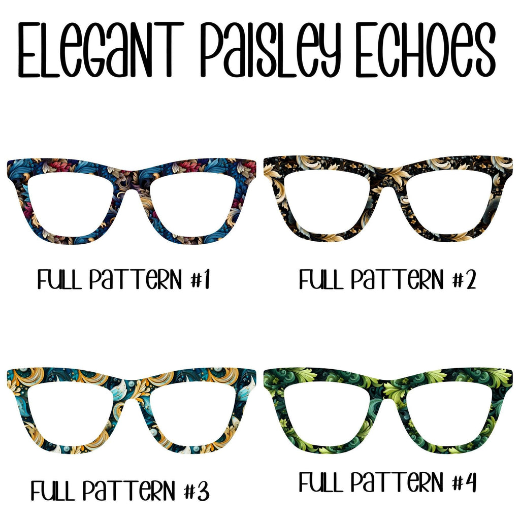 ELEGANT PAISLEY ECHOES-Your choice! Eyewear Toppers, comes with N52 magnets