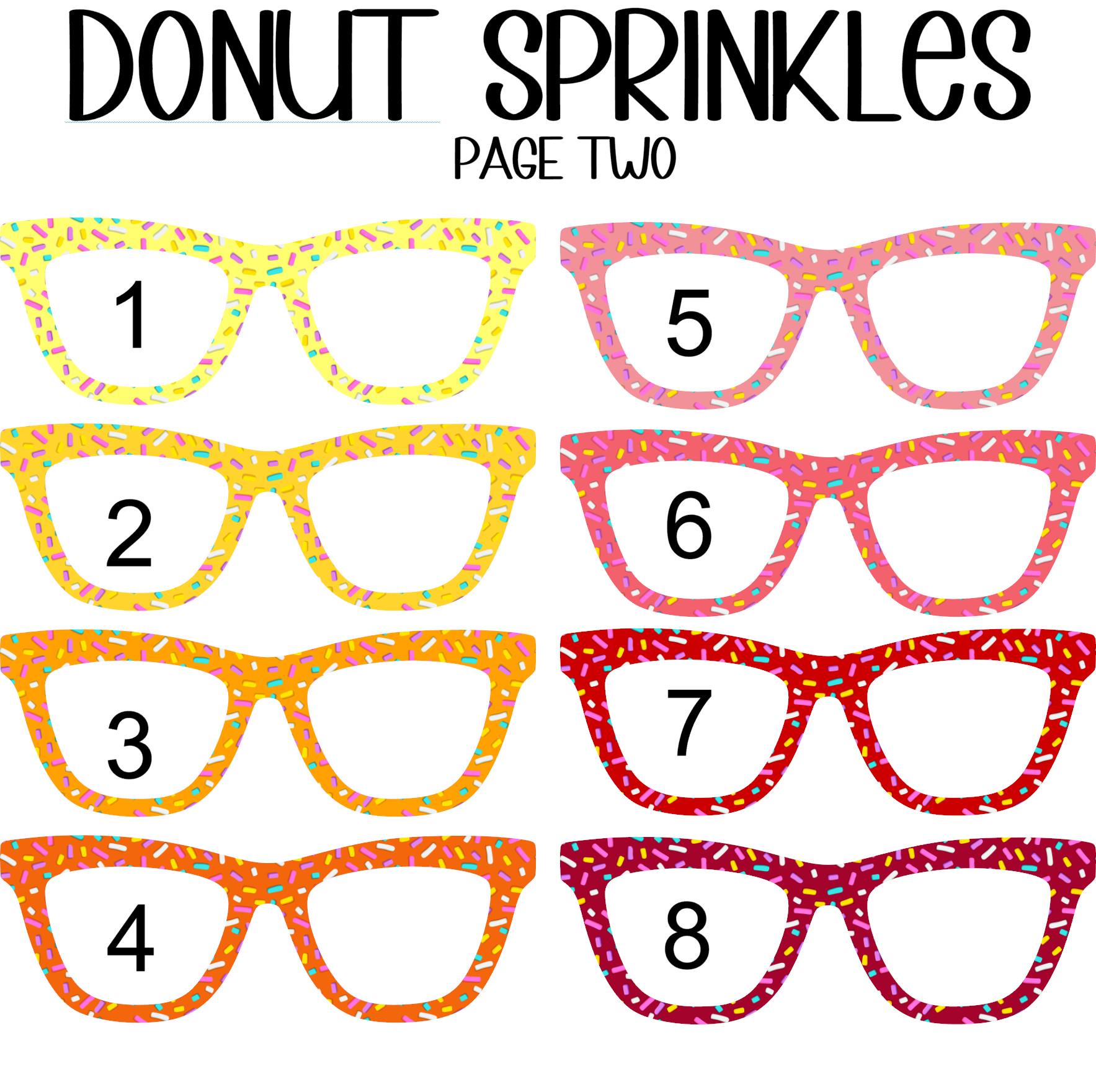 DONUT SPRINKLES - 40 different shades of Eyewear Toppers, comes with N52 magnets attached