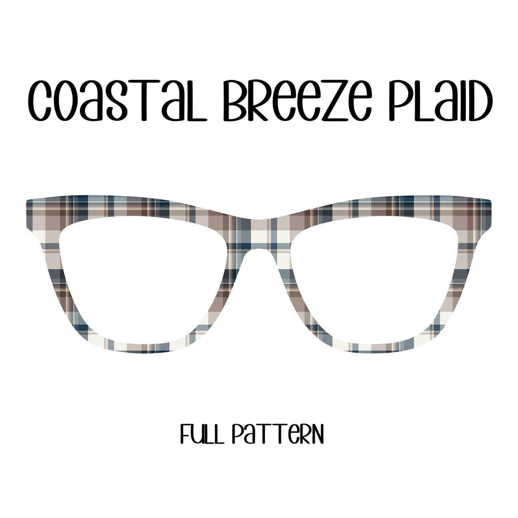 COASTAL BREEZE PLAID Eyewear Toppers, comes with N52 magnets
