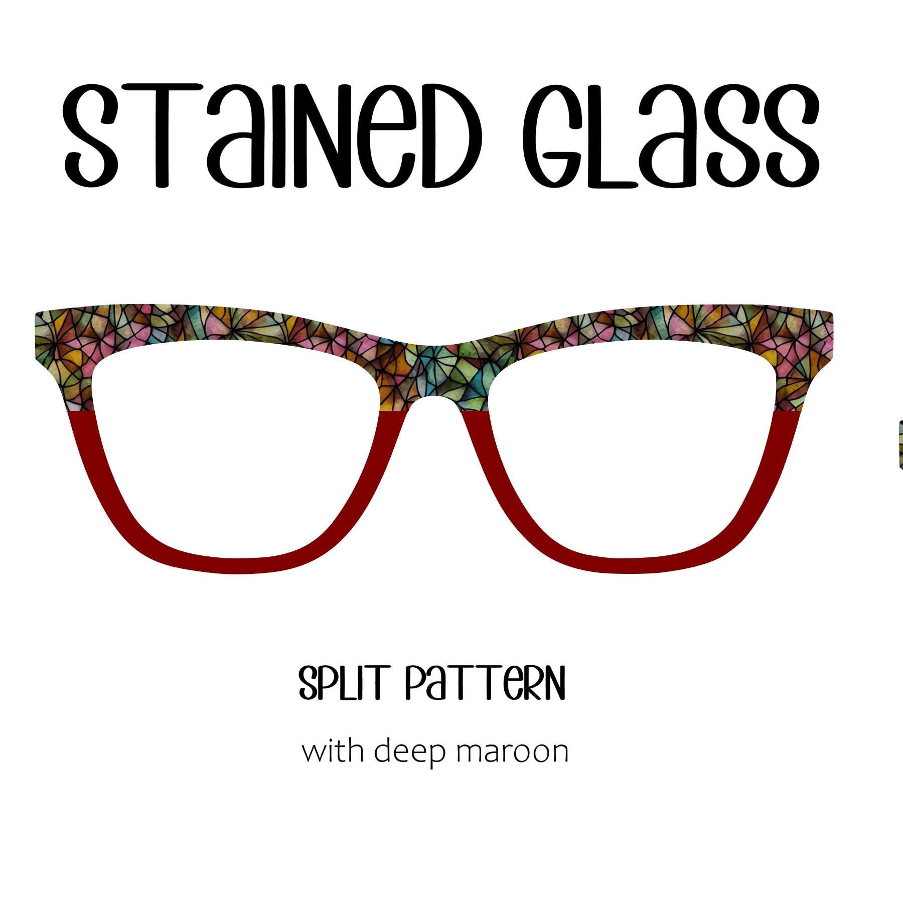 STAINED GLASS Eyewear Toppers, comes with N52 magnets