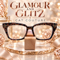 CAT COUTURE: GLAMOUR AND GLITZ COLLECTION Eyewear Toppers, comes with N52 magnets