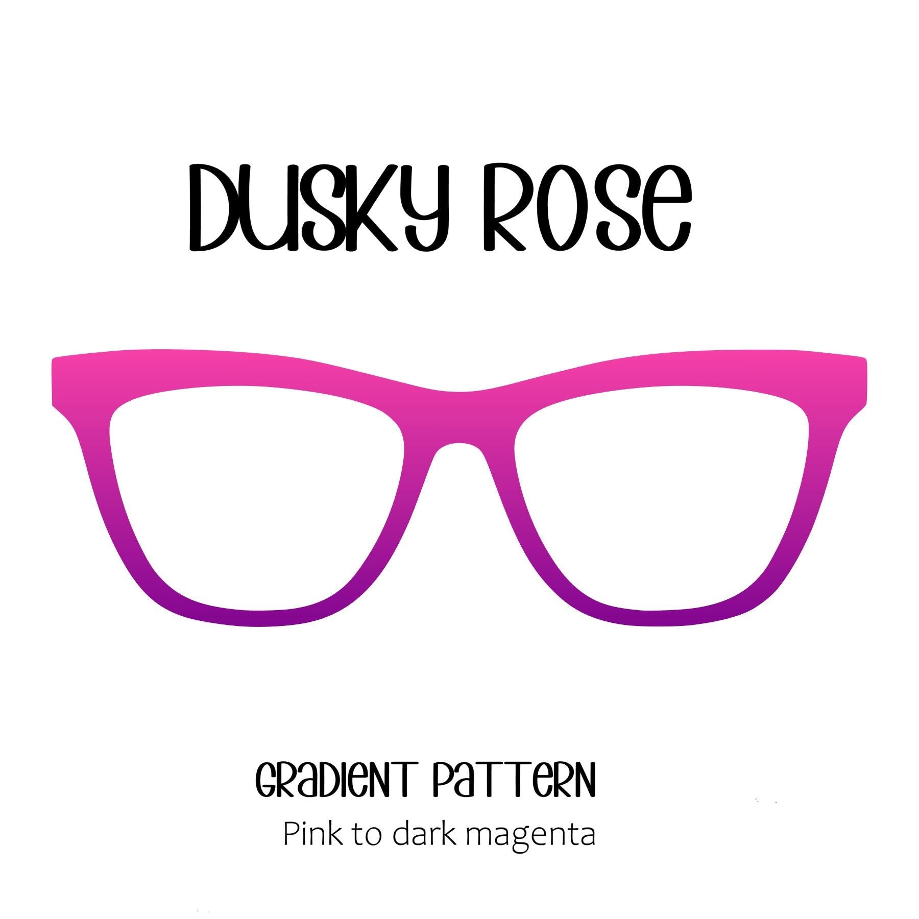 DUSKY ROSE Eyewear Toppers, comes with N52 magnets