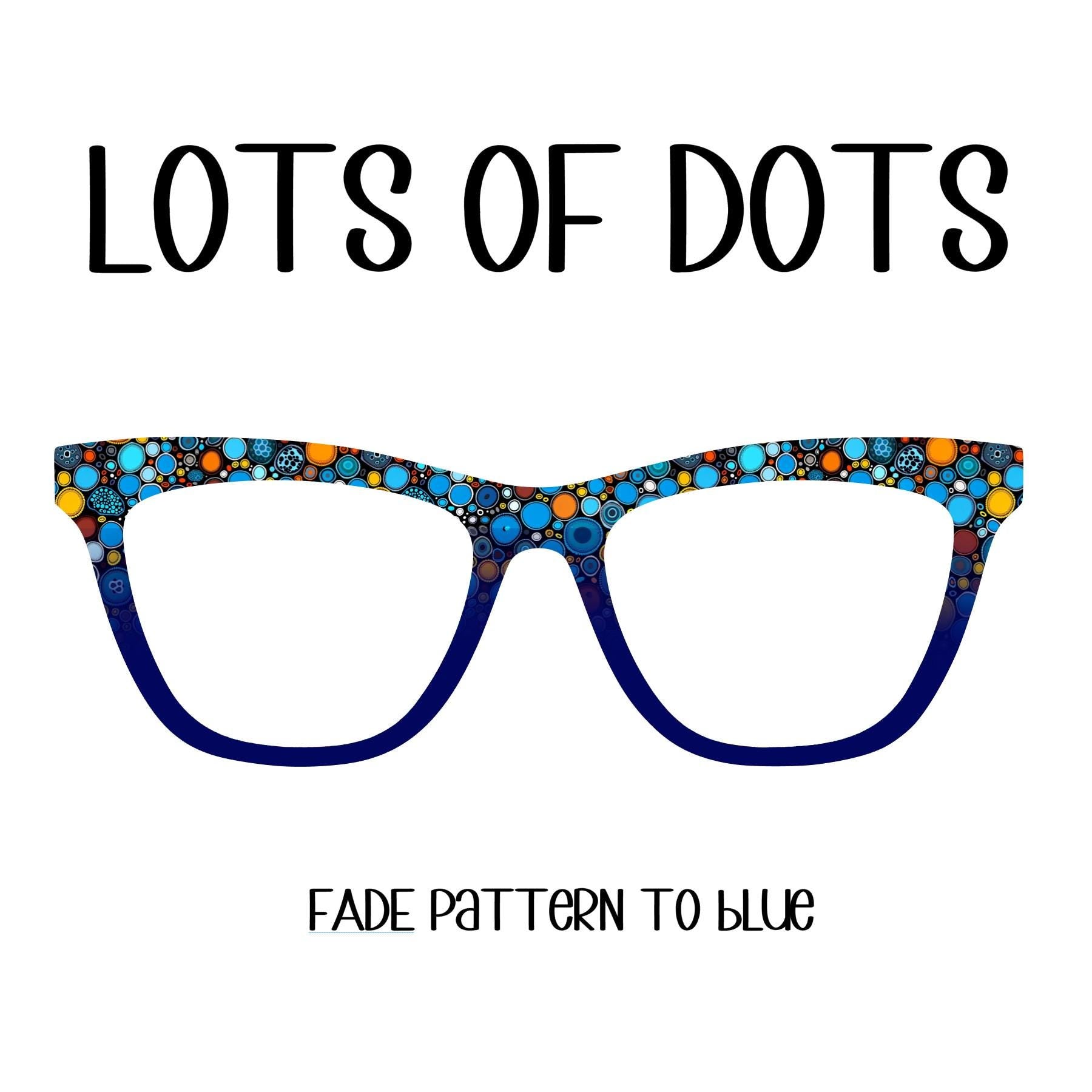 LOTS OF DOTS Eyewear Toppers, comes with N52 magnets